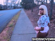 Stepdaughter Walk Then Fuck Outdoors Hardcor Missionary With Legs Back Sheisnovember Black Legs Spread Eagle Sex 3/16