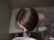 Natalie Porkman Gets Caught in Shower and Fucked 7/16