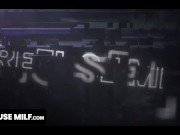 FreeUse Milf - Huge Boobed Stepmom Rides Her Three New Stepsons Under The Christmas Tree 1/16