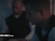 FreeUse Milf - Huge Boobed Stepmom Rides Her Three New Stepsons Under The Christmas Tree 2/16