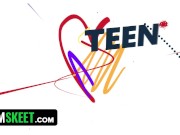 Teen Curves - Hot Black Teen Gets her Ass Bounce On Top Of Big cock 1/16