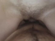 Jumping on His Dick on a Chair and then He Fucks Me From Behind and Creampied Me 14/16