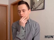 HUNT4K. On Christmas day cuck sells pussy of busty GF to his rich friend 4/16