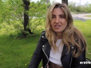 Biker Babe Plays With Her Pussy in Public 5/16