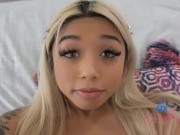 Blowjob and licking pussy until she cums Gia Dibella GFE POV Hookup 8/16