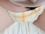 オナニーの主観映像♡まん毛を愛液で濡らしながらグチュグチュ指マンして喘ぐ素人【個人撮影】 4/16