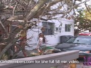 They Leave The Beach And Rub Oil Over Their Naked Bodies 3/16