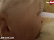 MyDirtyHobby - SamAngel Enjoys Hardcore Sex With Her Man In Their Bedroom & Gets Jizzed On Her Body 16/16