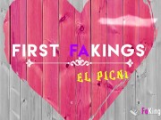 Mature babe and some random dude enjoy a BLIND DATE and end up fucking outdoors! 1/16