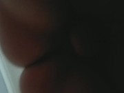 JUST ASKED THE PIZZA BOY TO FUCK MY WIFE WHILE SHE CLEANS MY COCK 2/16