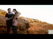 Boxer Bound And Spanked, then Eats Ass of Her Dom at the Spanish Sea 14/16