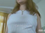 Cute girls gets her pussy fingered and filled up with different toys 9/16