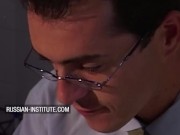 Medical exam at the institute ends up in a sexy threesome 3/16