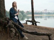 Sensual Ballerina Annett Touches Her Hot Body While Looking At You! 10/16