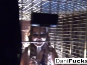 Dani is Trapped Inside A Dog Cage 12/16