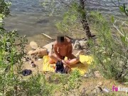 Noa and her SEXY OUTDOOR FUCK! This girl has no limits! ;P 11/16