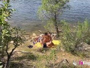 Noa and her SEXY OUTDOOR FUCK! This girl has no limits! ;P 9/16