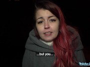 Public Agent Hot Sexy Red Haired Babe Needs Assistance and receives a big cock 2/16