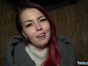 Public Agent Hot Sexy Red Haired Babe Needs Assistance and receives a big cock 5/16