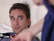 Unhappy Wife Satisfies Herself On Her Birthday By Having Stepsons Cock In Her Hungry Pussy 4/16