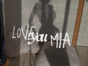 Cute Girl fuck pillow and masturbate to a loud orgasm - TheLyMia 1/16