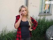 HAUSFRAUFICKEN - Amateur German Wife Cheats With Handyman In The Garage - AMATEUREURO 1/16