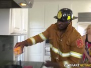 Madison Summer gets into a rough interracial threesome 2/16