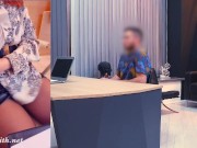 Fake Job interview: Jeny Smith teasing a guy who doens't know anything about her (REAL SITUATION) 3/16