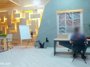 Fake Job interview: Jeny Smith teasing a guy who doens't know anything about her (REAL SITUATION) 4/16