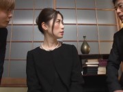 【無】二穴同時挿入の快感を覚えた未亡人 新城由衣 パート1 4/16