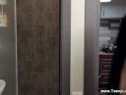 Teeny Lovers - Milena Briz - Slim brunette fucks doggystyle 2/16