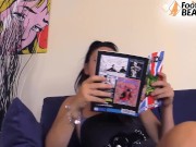 Hot redhead teen stays barefoot all the time to give you a hardon. She will keep ignoring you, but her feet and toes never st 6/16