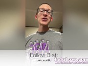 My favorite hobby 1st time since COVID, B's new VLOG, foot FemDom, SloMo bouncing tits, cock & cumshot rates - Lelu Love 4/16