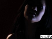 Kendall getting her pussy all wet 7/16