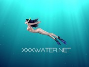 Hardcore swimming pool fucking big dick with Polina 1/16