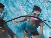 Hardcore swimming pool fucking big dick with Polina 15/16