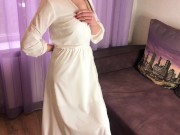 Реальная Измена! Репетиция Брачной Ночи с Лучшим Другом Жениха - Русское Любительское с Разговорами 1/16