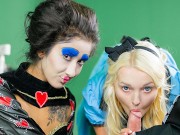 VR Conk Queen Of Blowjob Gives Alice A Lesson