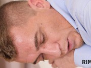 RIM4K. Smart housewife calms down angry spouse by giving him rimjob