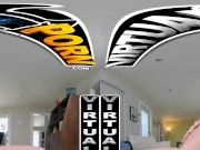 VIRTUALPORN - Petite Blonde Hottie Evelyn Payne Needs You To Bury Your Cock In Her Pussy For Comfort 9/16