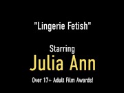 Big Titted Milf Julia Ann Tries Different Lingerie Sets While Fingering! 1/16