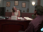 DAGFS - Horny Bobbi Star Gets Fucked By Her Boss And Eats His Cum 1/16