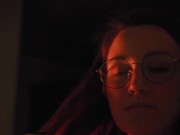 Giving a blowjob to a friend  Annny Effy 6/16