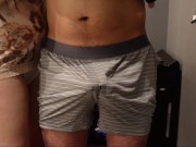 パンツの上からシコシコされパンツの中に射精させる痴女！ 4/16