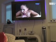 Freund meiner Schwester wichst auf mich ! Peinlich 1/16