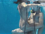 Rucheyok gets fucked and face fucked in the swimming pool 8/16