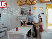 Model Media has the best porn TV show - JERKAOKE!!! Anny Aurora and Brad Newman 3/16