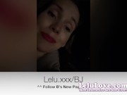 Asshole & pussy spread closeups, foot & toe Female Domination JOI, Karaoke fun, B's new behind scenes VLOG & more - Lelu Love 14/16