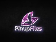 Enjoy watching Holly Garner teasing with green sparkle bikini 1/16