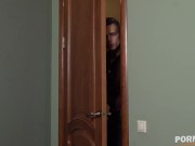 Blue-eyed Russian Beauty Stasia Si Swapped Her Fingers for Two Big Cocks 6/16